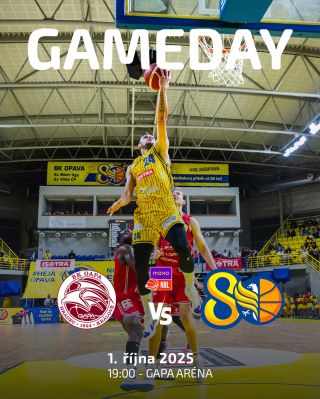 Dnes nás od 19:00 čeká zápas na palubovce nováčka ligy @bk_gapa_hradec_kralove 🏀 Utkání můžete sledovat na @tvcomtv 📺...