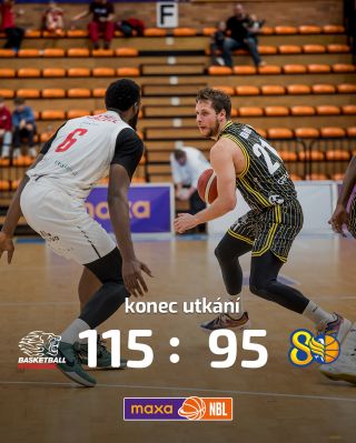 V dnešním zápase prohráváme na palubovce @basketballnymburk 95:115🏀 #hejaopava #bkopava