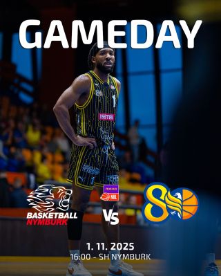 Dnes od 16:00 nás čeká zápas na palubovce @basketballnymburk 🏀 Utkání můžete sledovat v přímém přenosu na @sport_ct 📺...