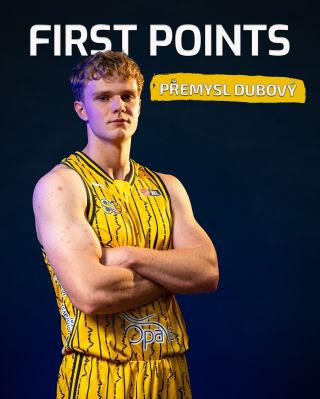 První body! 💙 Včerejší zápas @enbleague přinesl pro Přemysla Dubového významný moment — zaznamenal své první body v mužské...