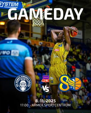 Dnes od 17:00 nás čeká bitva v rámci 10. kola MAXA NBL – vyrážíme na horkou půdu @bkdecin ! 💪💛💙 Utkání můžete sledovat na...