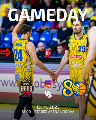 Už dnes nás od 18:00 čeká zápas 11. kola MAXA NBL na palubovce @basketbrno 🏀 Utkání můžete sledovat na @tvcom.cz 📺...