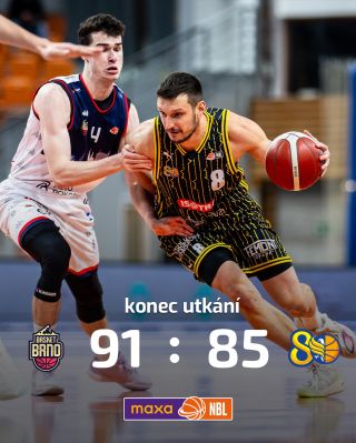 V oslabené sestavě prohráváme na palubovce @basketbrno 85:91🏀 Děkujeme fanouškům za podporu v hale 👏 #hejaopava #bkopava...