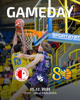 Už dnes nás od 17:00 čeká poslední zápas v letošním kalendářním roce 2025, a to na palubovce @slavia_basketball 🔥 Utkání...